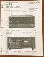 Kenwood A-F5 RECEIVER Service Manual *Original*