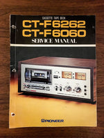 Pioneer CT-F6262 CT-F6060 Cassette Service Manual *Original*