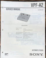 Sony VPF-A2 Auto Feeder  Service Manual *Original*