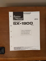 Pioneer SX-1900 Receiver Service Manual *Original* #2