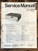 Technics SU-8099 Amplifier  Service Manual *Original*