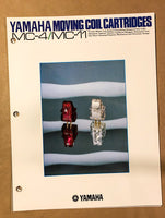 Yamaha MC-4 MC-11 Moving Coil Cartridges  Dealer Brochure *Original*