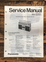 Panasonic RX-5250 Radio / Boombox  Service Manual *Original* #2