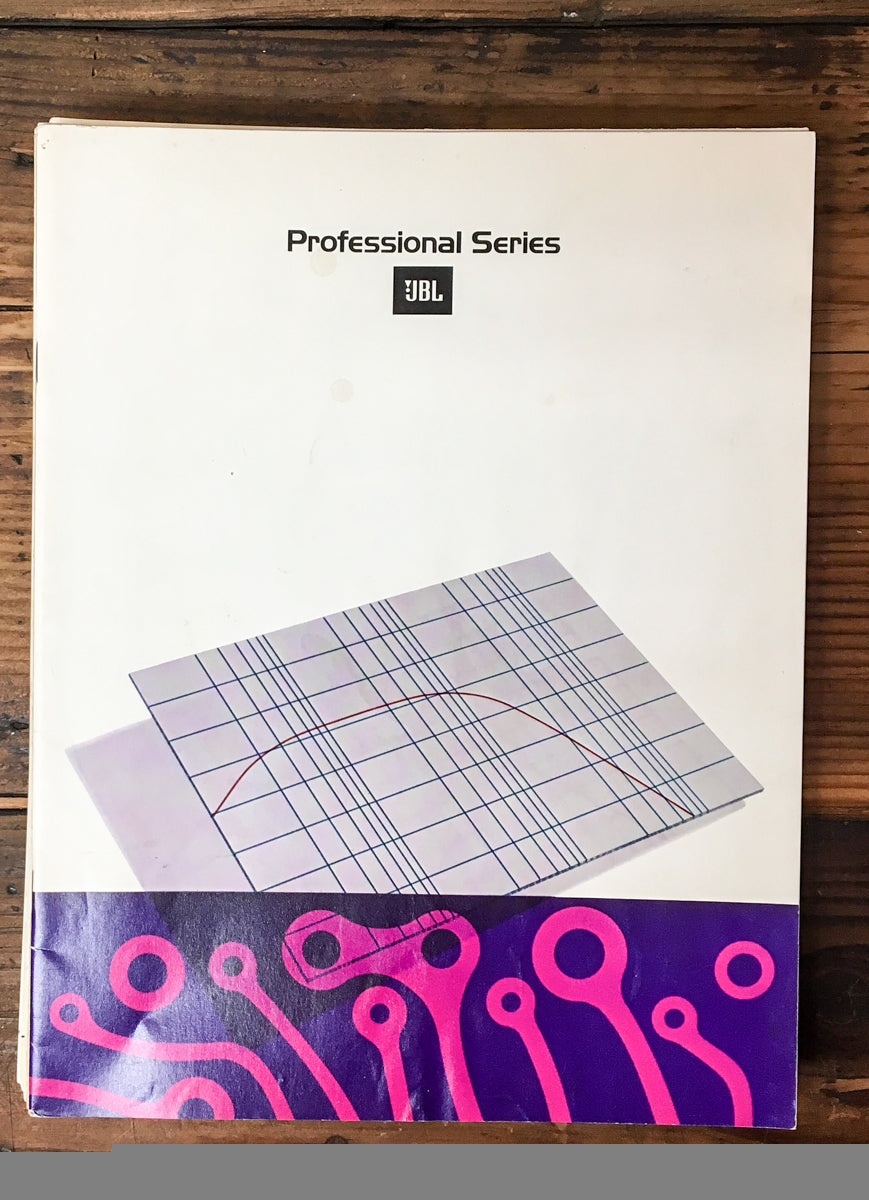 25 pg. Catalog *Original* Vintage Audio Store Vintage Service