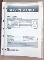 Sherwood RA-1240R Receiver  Service Manual *Original*