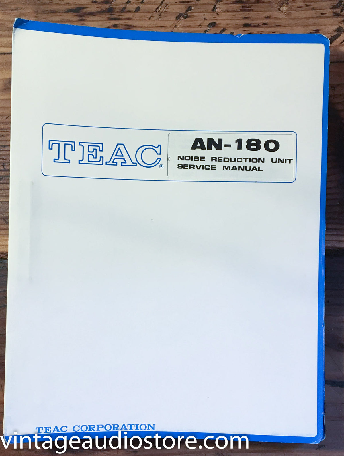 Teac AN-180 Noise Reduction  Service Manual *Original*