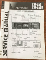 Kenwood KVR-A50 KVR-A50B Amplifier Service Manual *Original*