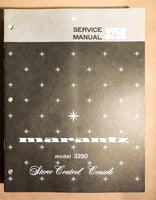 Marantz Model 3250 Pre Amplifier / Preamp Service Manual *Original*