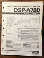 Yamaha DSP-A780 AV Amplifier  Service Manual *Original*