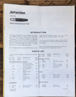 Heathkit Troubleshooter Volt-Ohmmeter   Owner / User Manual *Original*