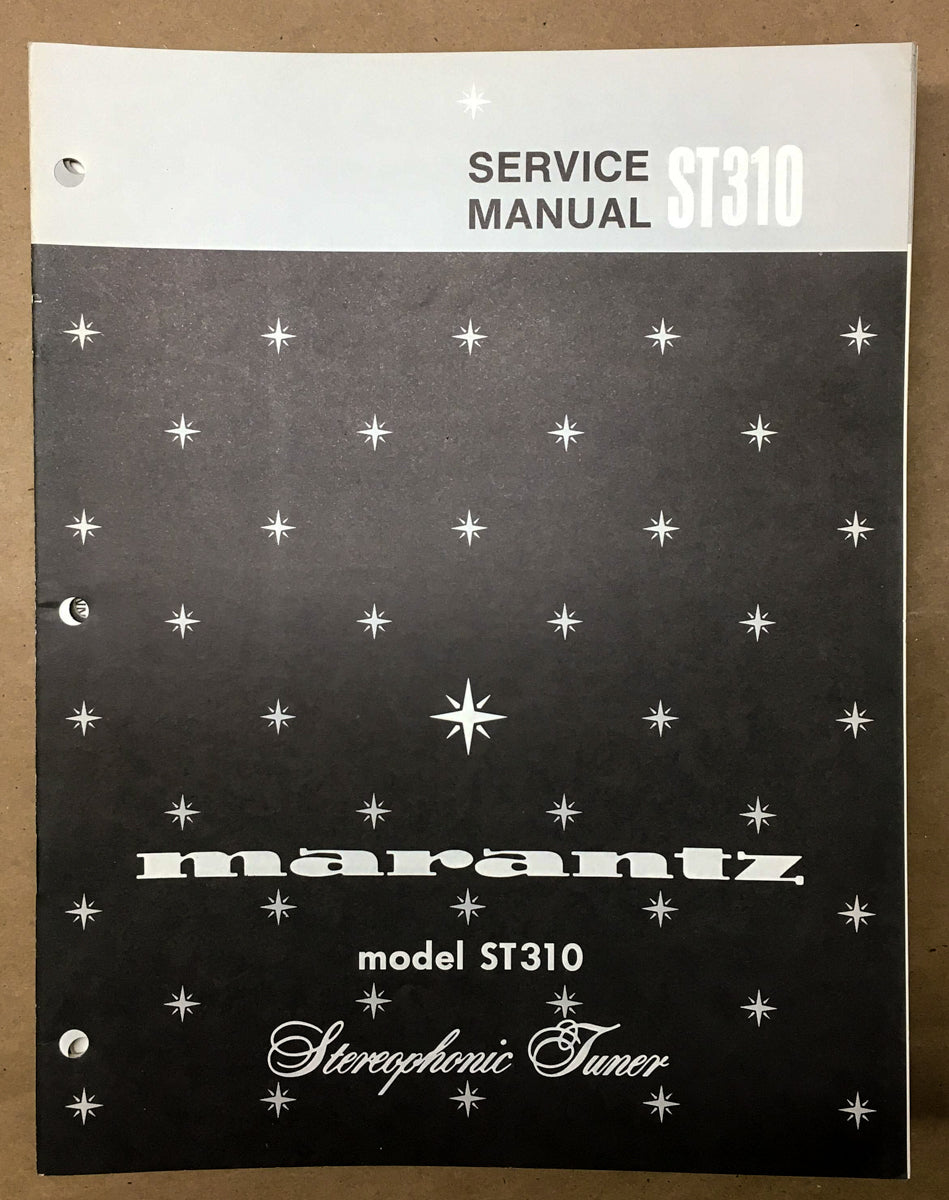 Marantz ST-310 ST310 Tuner Service Manual *Original* #3