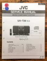 JVC UX-T20 Stereo  Service Manual *Original*