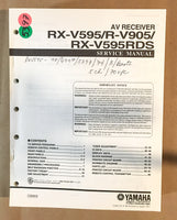 Yamaha RX-V595 RDS R-V905  Receiver  Service Manual *Original*