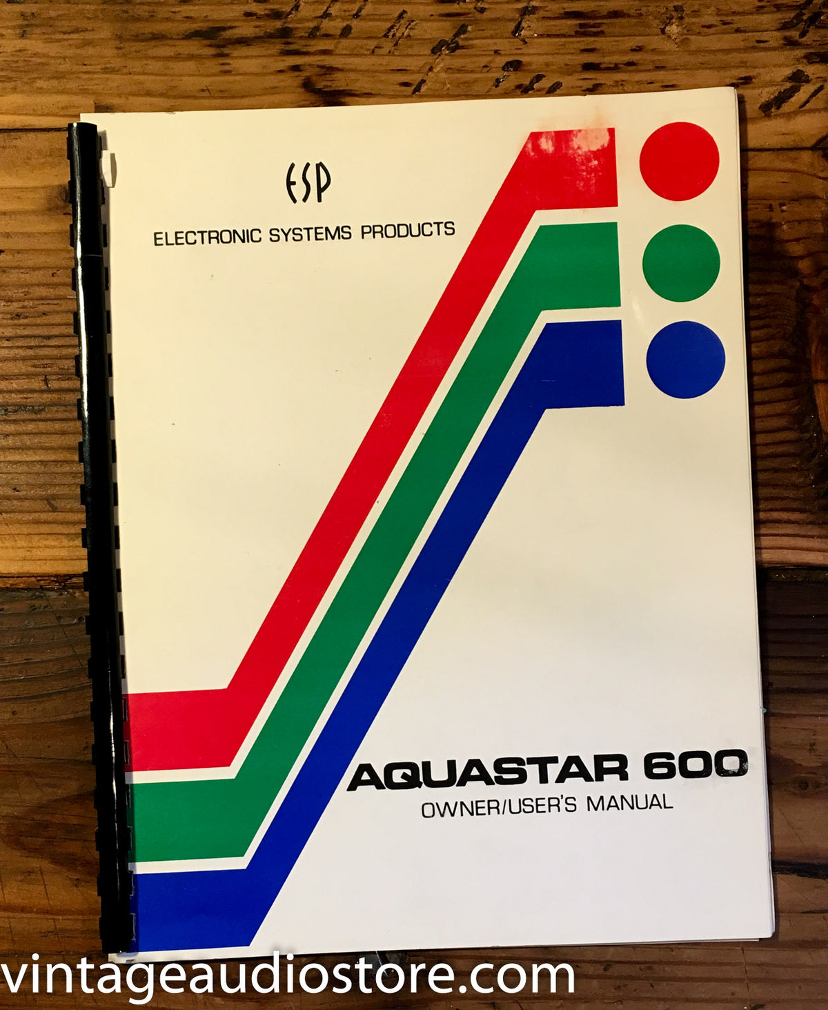 ESP Aquastar 600  Projector Owner / User Manual *Original*