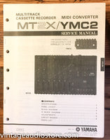 Yamaha MT2X / YMC2 MIDI Converter  Service Manual *Original*