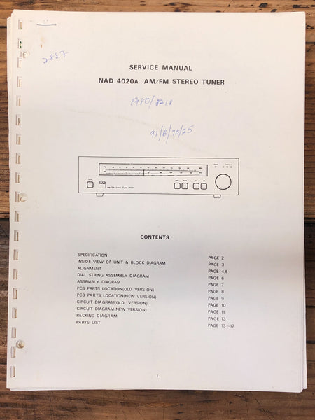 Philips CD80 CD-80 CD Player  Service Manual *Original*