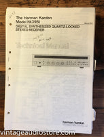 Harman Kardon HK395iHK 395i   Service Manual *Original*