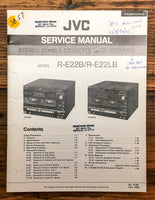 JVC R-E22 B R-E22LB Receiver  Service Manual *Original*
