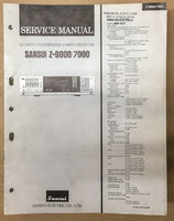 Sansui Z-9000 Z-7000 Receiver Service Manual *Original*