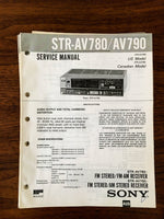 Sony STR-AV780 STR-AV790 Receiver Service Manual *Original*