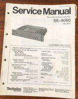 Technics SE-9060 Amplifier Service Manual *Original*