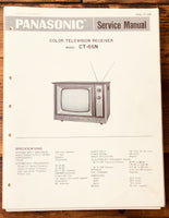 Panasonic CT-66N TV  Service Manual *Original*