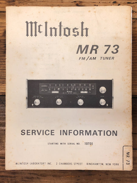 NAD 4020A Tuner  Service Manual *Original*