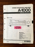 Yamaha A-1000 Amplifier Service Manual *Original*