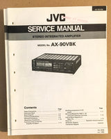 JVC AX-90 VBK Amplifier  Service Manual *Original*