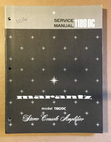 Marantz Model 1180DC 1180 DC Amplifier Service Manual *Original*