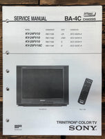 Sony KV-24FV10 KV-25FV10 TV  Service Manual *Original*