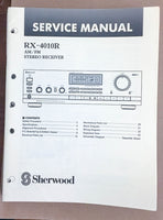 Sherwood RX-4010R Receiver  Service Manual *Original*