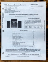 Magnavox MX1396 EC3096 Stereo  Service Manual *Original*