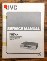 JVC R-S77 Receiver  Service Manual *Original*