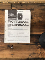 Pioneer PK-R7AW PK-R7 AW Cassette Service Manual *Original*