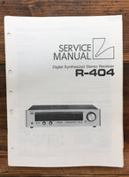 Luxman R-404 Receiver  Service Manual *Original* #2