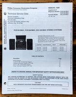 Magnavox / Sylvania FCD195 FCD196 SYL159 Stereo  Service Manual *Original*