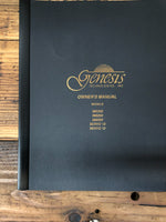 Genesis IM5200 8200 8300 SERVO 10 12 Speaker  Owner / User Manual *Original*