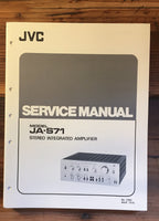 JVC JA-S71 Amplifier Service Manual *Original*