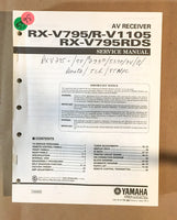 Yamaha RX-V795 RDS R-V1105 Receiver  Service Manual *Original*