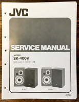 JVC SK-400 II Speaker Service Manual *Original*