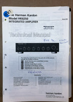 Harman Kardon HK 6250 HK6250 Amplifier  Service Manual *Original*
