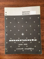 Marantz 4060 Amplifier Service Manual *Original*