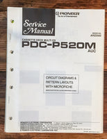 Pioneer PDC-P520M Stereo  Service Manual *Original*