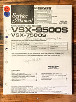 Pioneer VSX-9500S VSX-7500S Receiver Service Manual *Original*