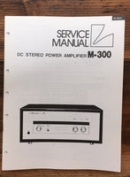 Luxman M-300 Amplifier  Service Manual *Original*