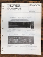 Kenwood KR-V6020 Receiver  Service Manual *Original*