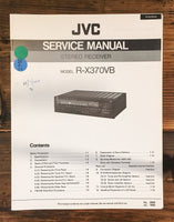JVC RX-X370VB RX 370 VB Receiver Service Manual *Original*