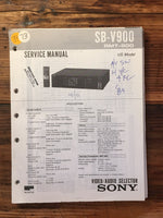 Sony SB-V900 RMT-900   Service Manual *Original*