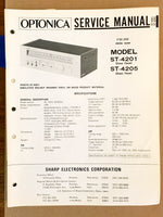 Sharp ST-4201 ST-4205 Tuner  Service Manual *Original*